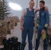 Me and buddy Ross. I`m on the right