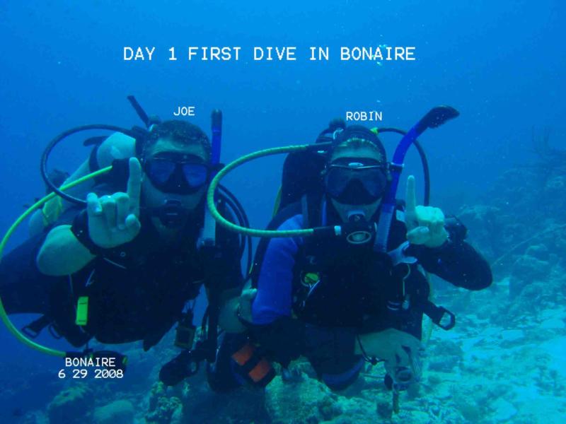 Day 1 First dive Bonaire