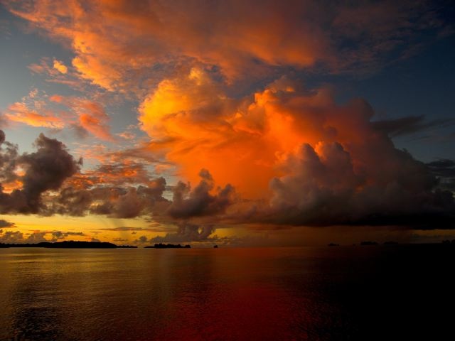 FROM - VIKAS - THE SUN SET @ PALAU