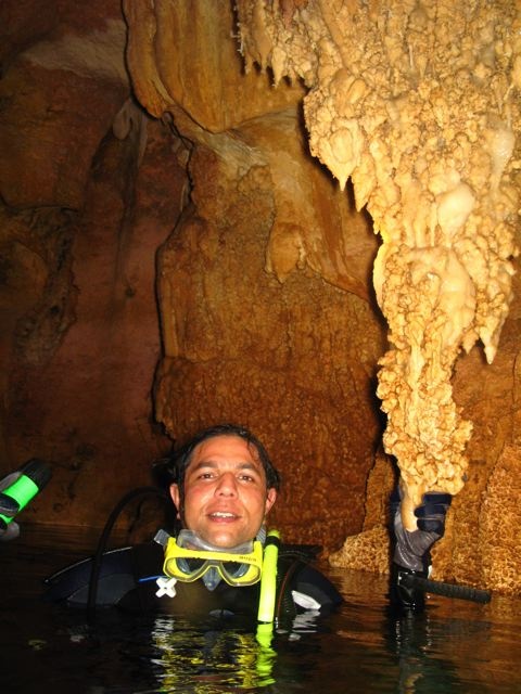 THAT`S ME (VIKAS) @ CHANDEL CAVE - PALAU