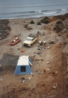 Mexico, 4x4, boat, motorcycles, then launch in the WAVES & out to an Island, nobody around for miles