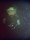 Me in the deep end at Mermet (110 ft.)