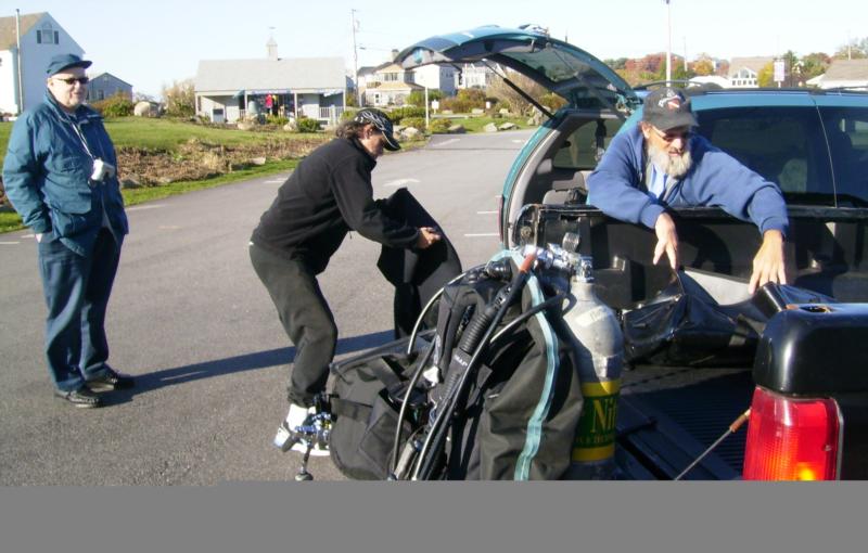 Getting ready to DIVE (Dana L. Dick R.)