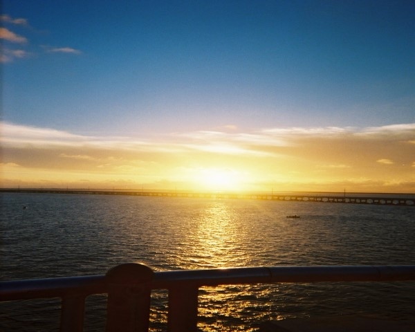 Sun Set on Bahia Honda, FL Keys