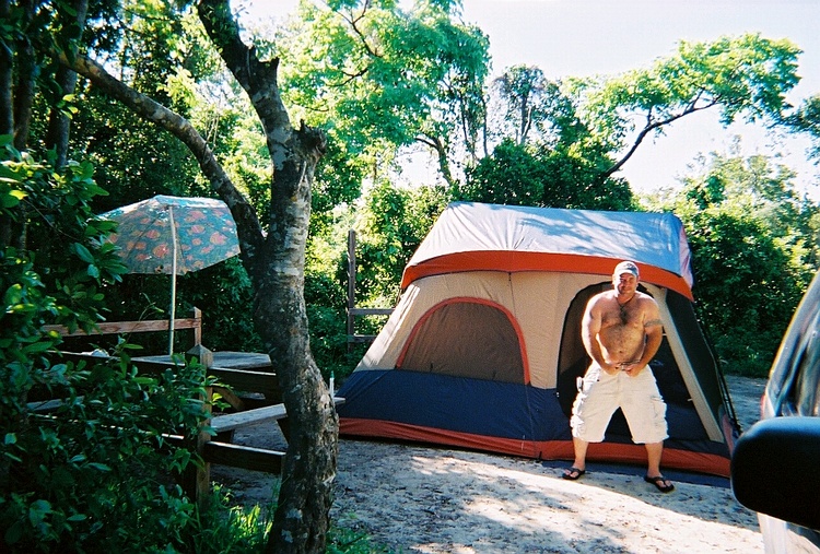 Camping on Bahia Honda