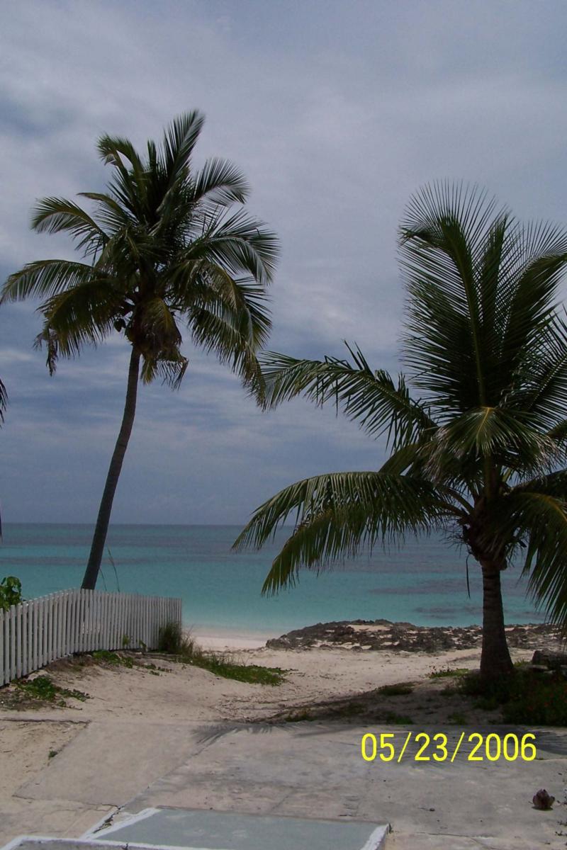 A beach view in Abaco, Bahamas