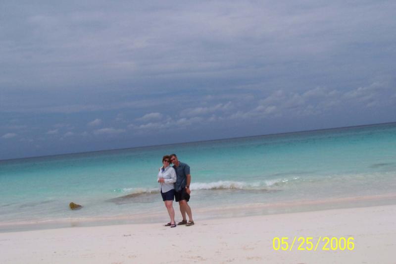 We were the ONLY people on the beach!