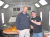 Doctor Mark and Mike L famous fire painter