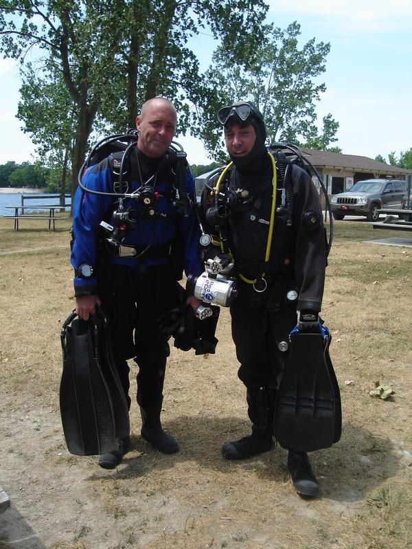 Rick(Bro) and I at White Star Quarry