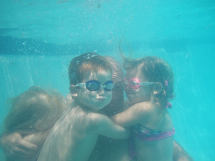 Swimlessons with some of my kids