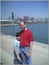 My daughter and I in Chicago