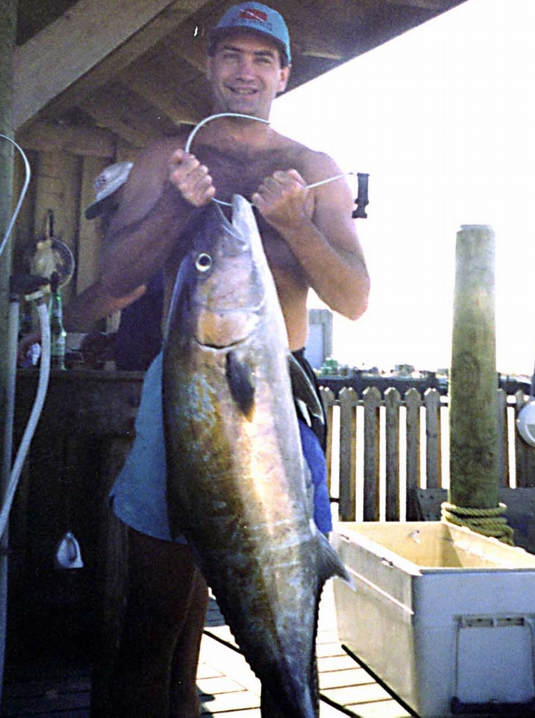 Another large Amberjack speared on the Outer Banks NC