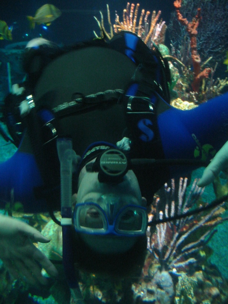 DiveQuest - Living Seas Aquarium, EPCOT - Walt Disney World, Dec 23, 2003