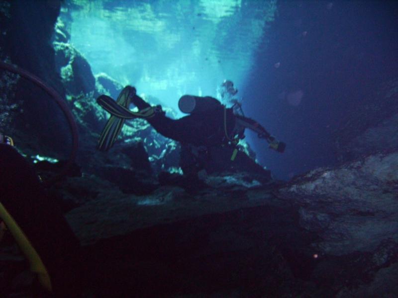 Cenote diving in Mexico