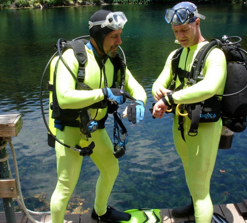 Aquarena Springs Science Divers