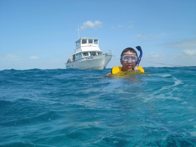 Snorkeling in Key Largo