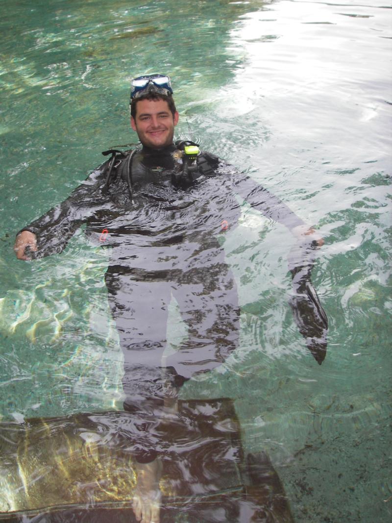 ME DIVEING