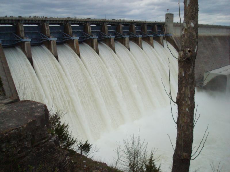 Table Rock Dam Branson, Missouri April 12th 2008