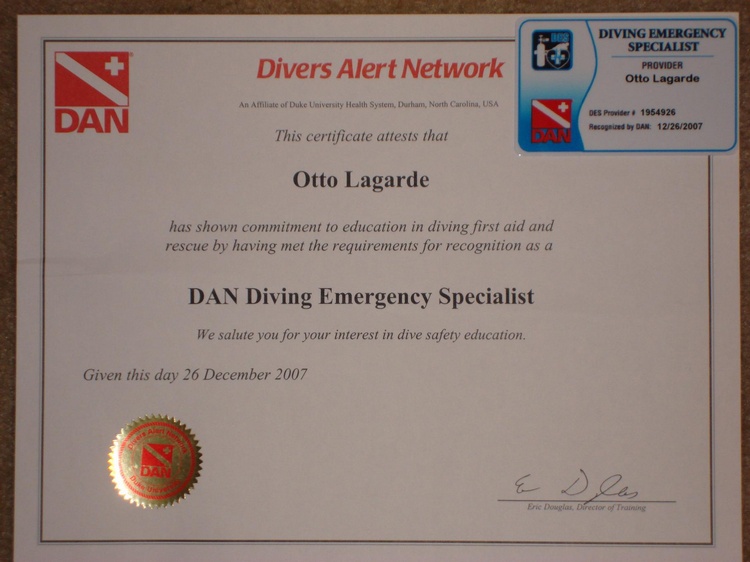 My DES Certification