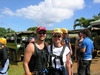 About to zipline in Kaui