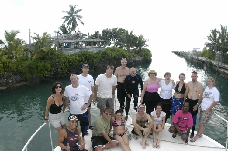 Our divers that went on our November trip to Nassau in 2006