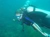 Me diving in Grenada