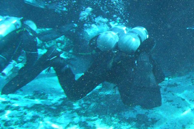 Cavern diving at Ginnie Springs