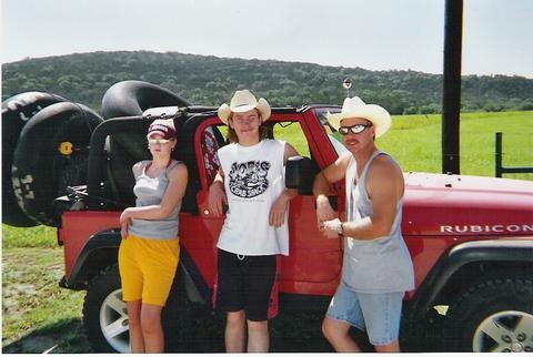 Me and kids tubing the guadalupe