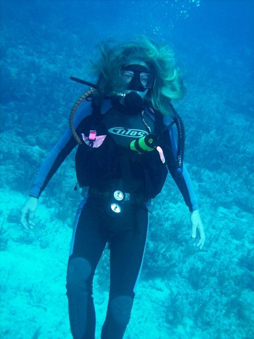 Carla, Dive Buddy in Belize