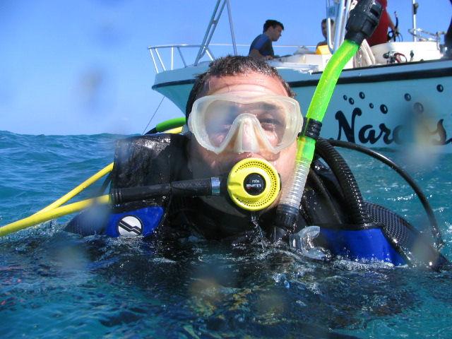 Jerry in the water