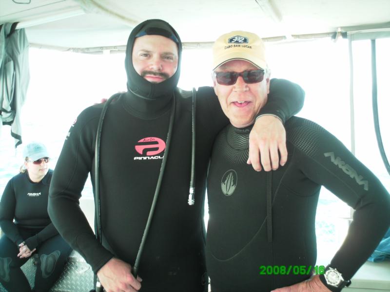 05/15/08 - On the Boat, Arron and Tom