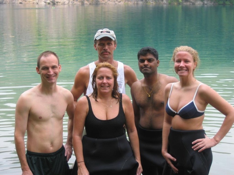 Friends at Loch Low Minn