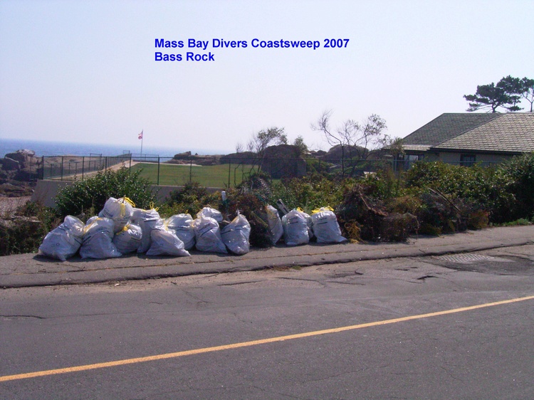 Mass Bay Divers Coastsweep 2007