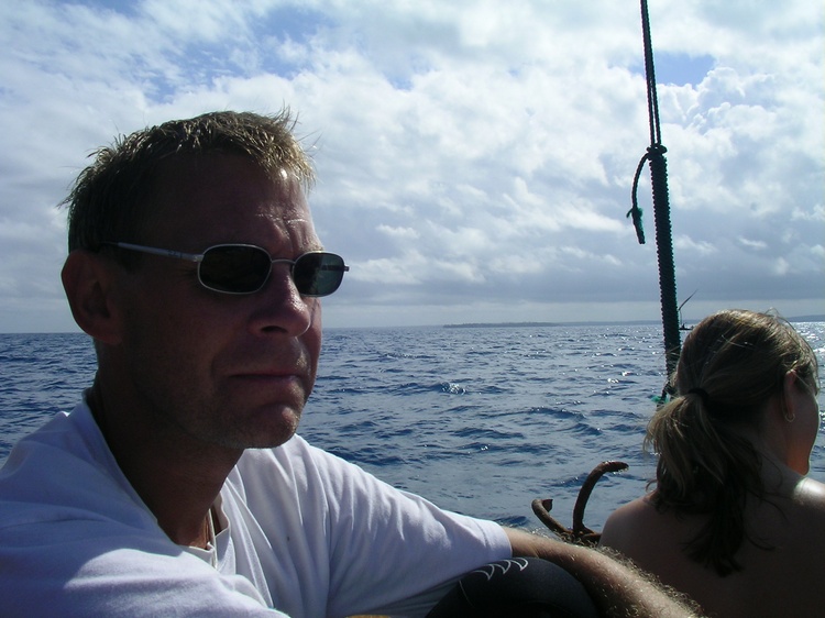 On a diveboat Zanzibar