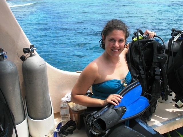 Taken in between dives on Utila Bay Island, Honduras