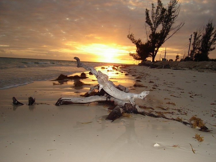 Sunset in the Bahamas