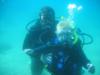 My 10yo son and I 32feet under Lake Tahoe