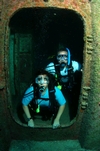 Kristin and I Wreck diving