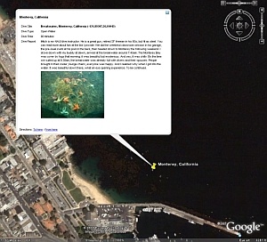 Google Earth Screen