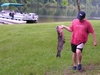 My spearfishing buddy with his blue