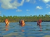 Me in Blue Hole, Andros Island