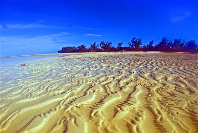 Big Wood Island, a deserted Island off of Andros, Bahamas