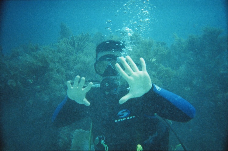 Diving in Key Largo