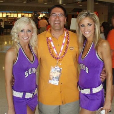 Scuba diving in the Phoenix SUNS...