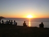 Boy Scouts at Emerald Bay Catalina Island -scuba camp sunset July 2007 getting our Advance OW.