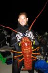 me and a big lobster