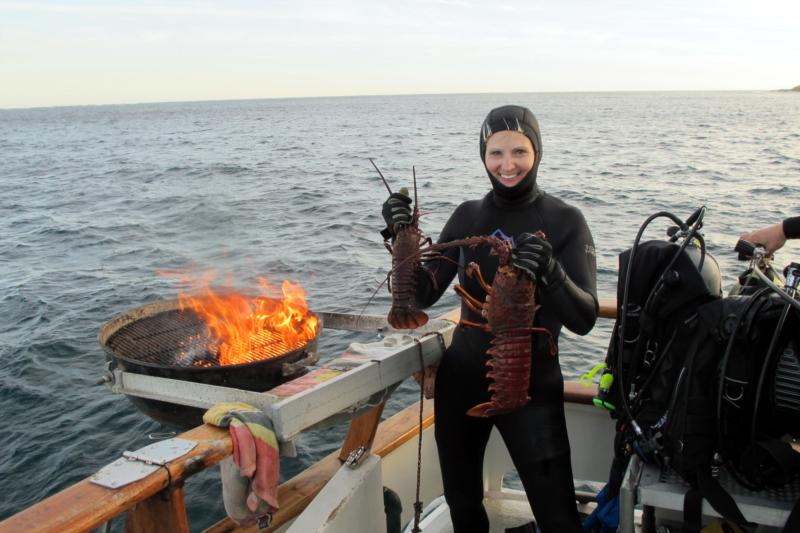 lobster hunt channel islands