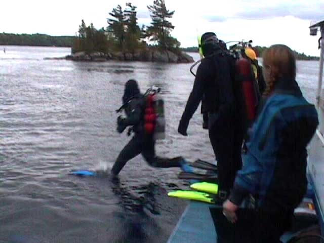 Diving the Lilly Parson