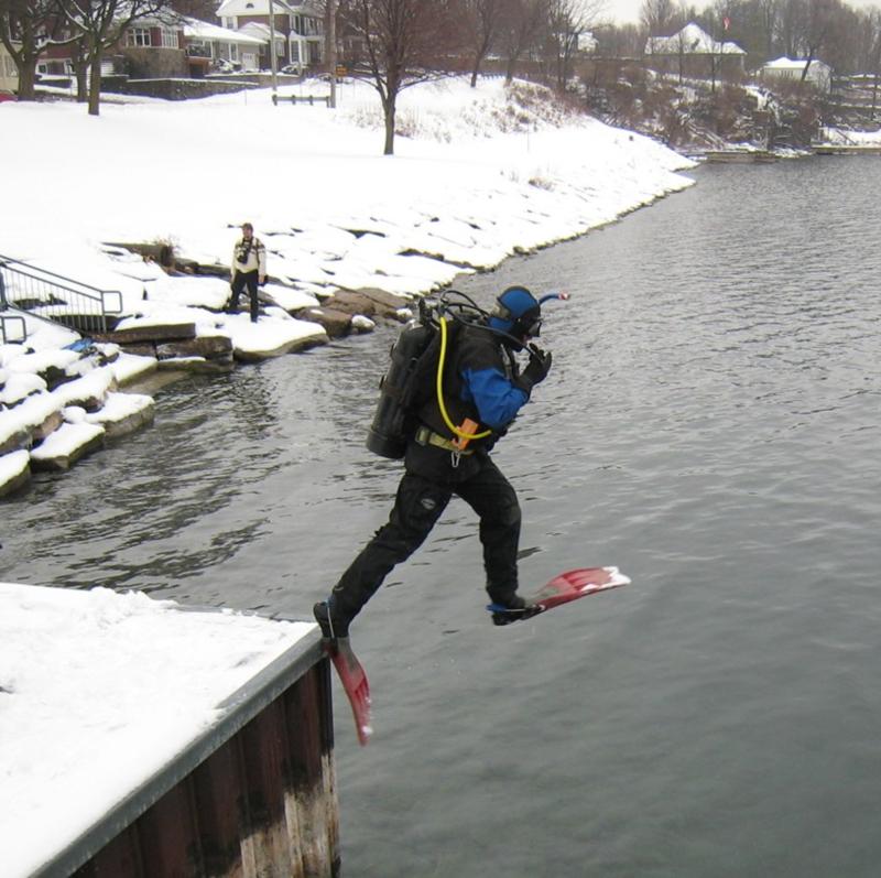 Winter Diving- Ontario!