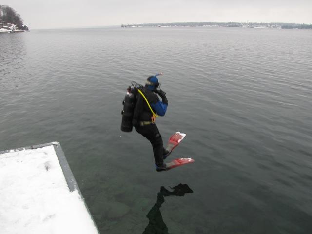 Winter Diving-St.Lawrence River